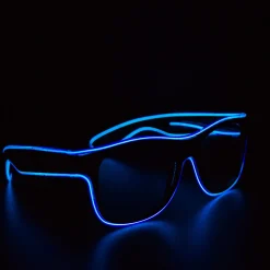 Online Windy City Novelties LED EL Wire Eyeglasses Blue