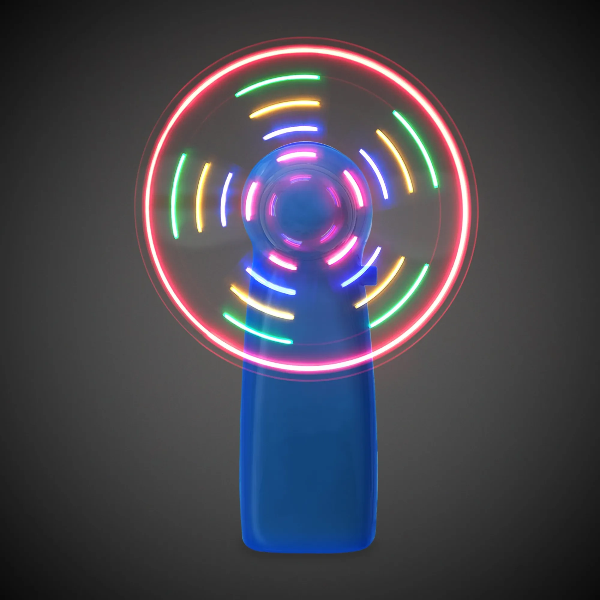 Clearance Windy City Novelties LED Fan Blue
