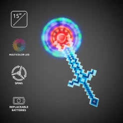 Online Windy City Novelties Blue LED Pixel Windmill Sword