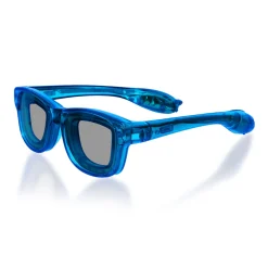 Windy City Novelties LED Retro Sunglasses Blue