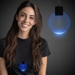 Windy City Novelties Blue LED Round Medallion