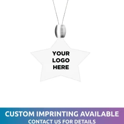 Hot Windy City Novelties Blue LED Star Pendant Necklaces
