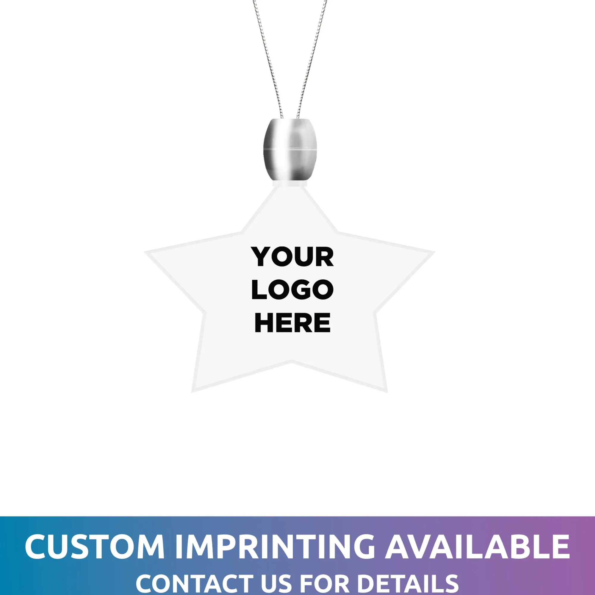 Hot Windy City Novelties Blue LED Star Pendant Necklaces