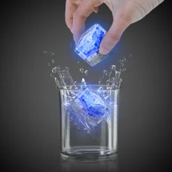New Windy City Novelties Liquid-Activated LED Ice Cubes Blue