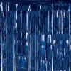 Clearance Windy City Novelties Blue Metallic Fringed Table Skirt