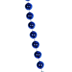 Windy City Novelties 33" 12mm Bead Necklaces Blue