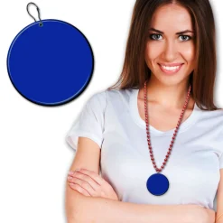 New Windy City Novelties Blue Plastic 2 1/2" Medallion