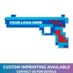 Hot Windy City Novelties Blue/Red LED Pixel Gun