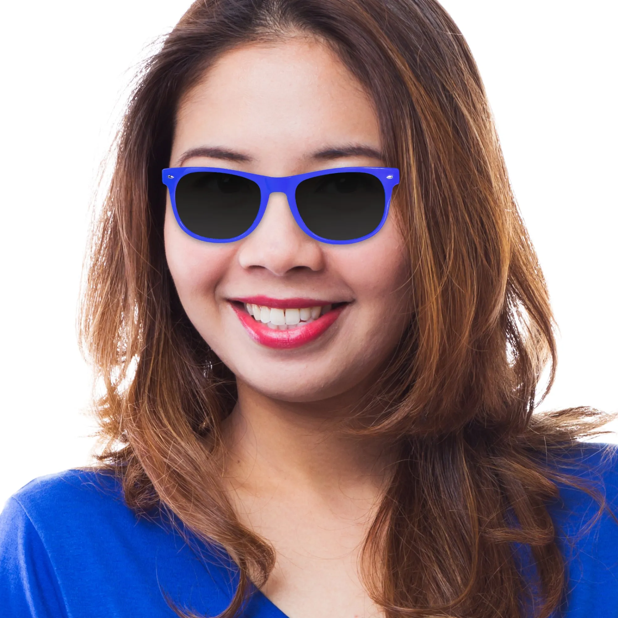 Hot Windy City Novelties Retro Sunglasses Blue