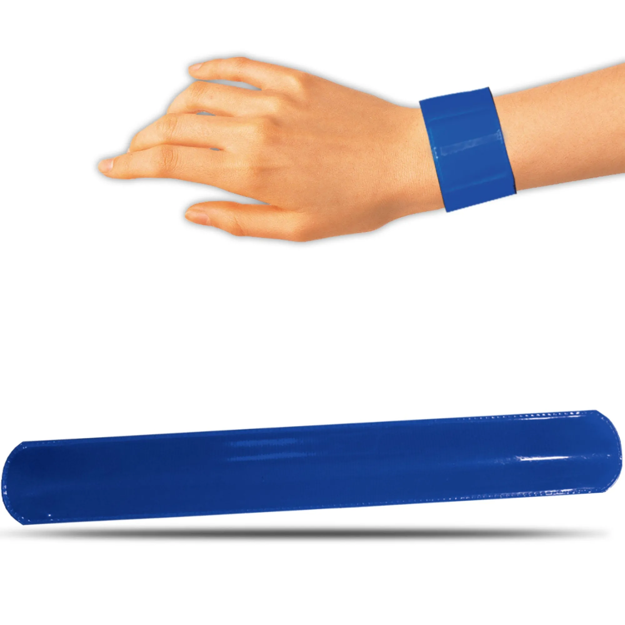 Windy City Novelties Slap Bracelets Blue