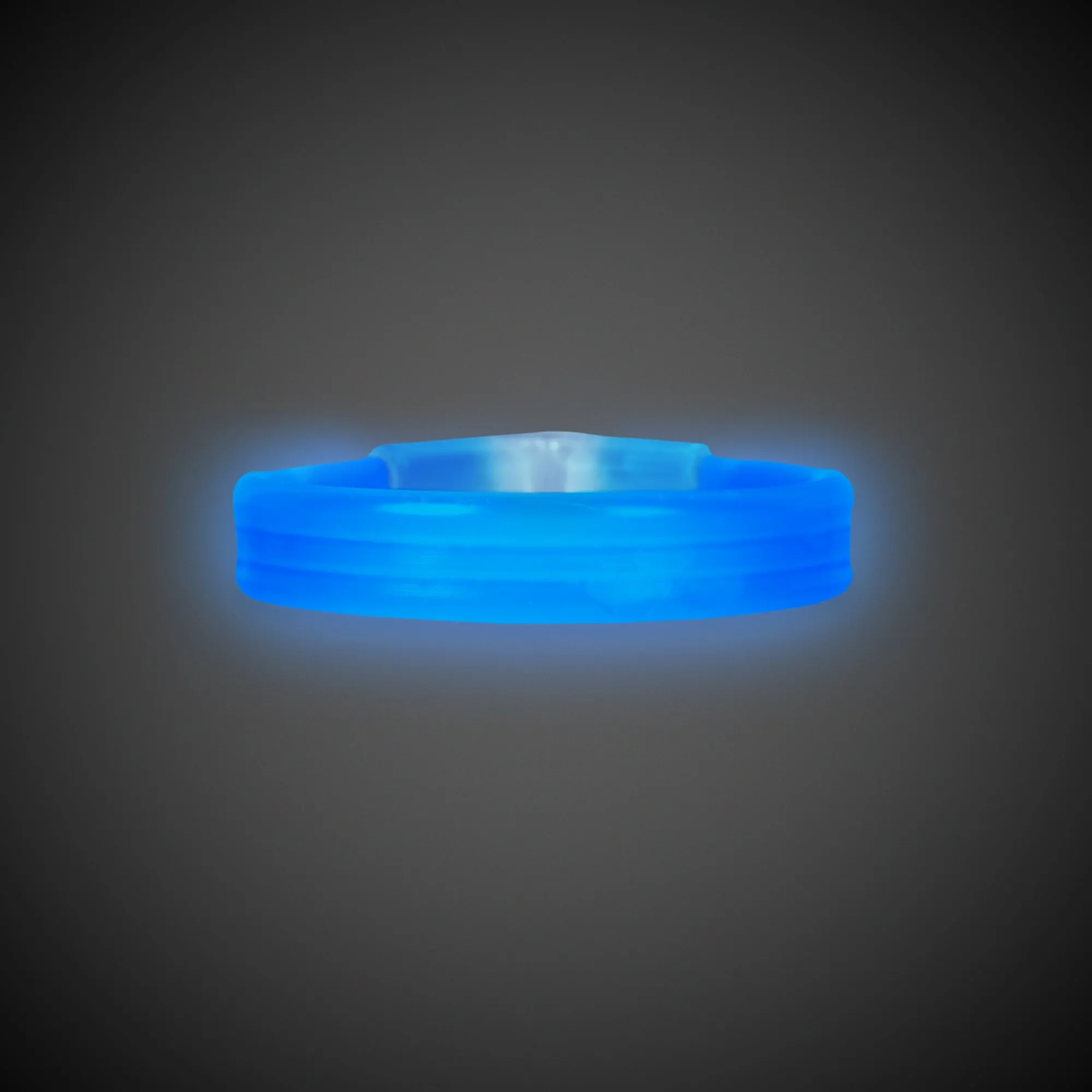 Windy City Novelties Triple Wide 9" Glow Bracelets Blue
