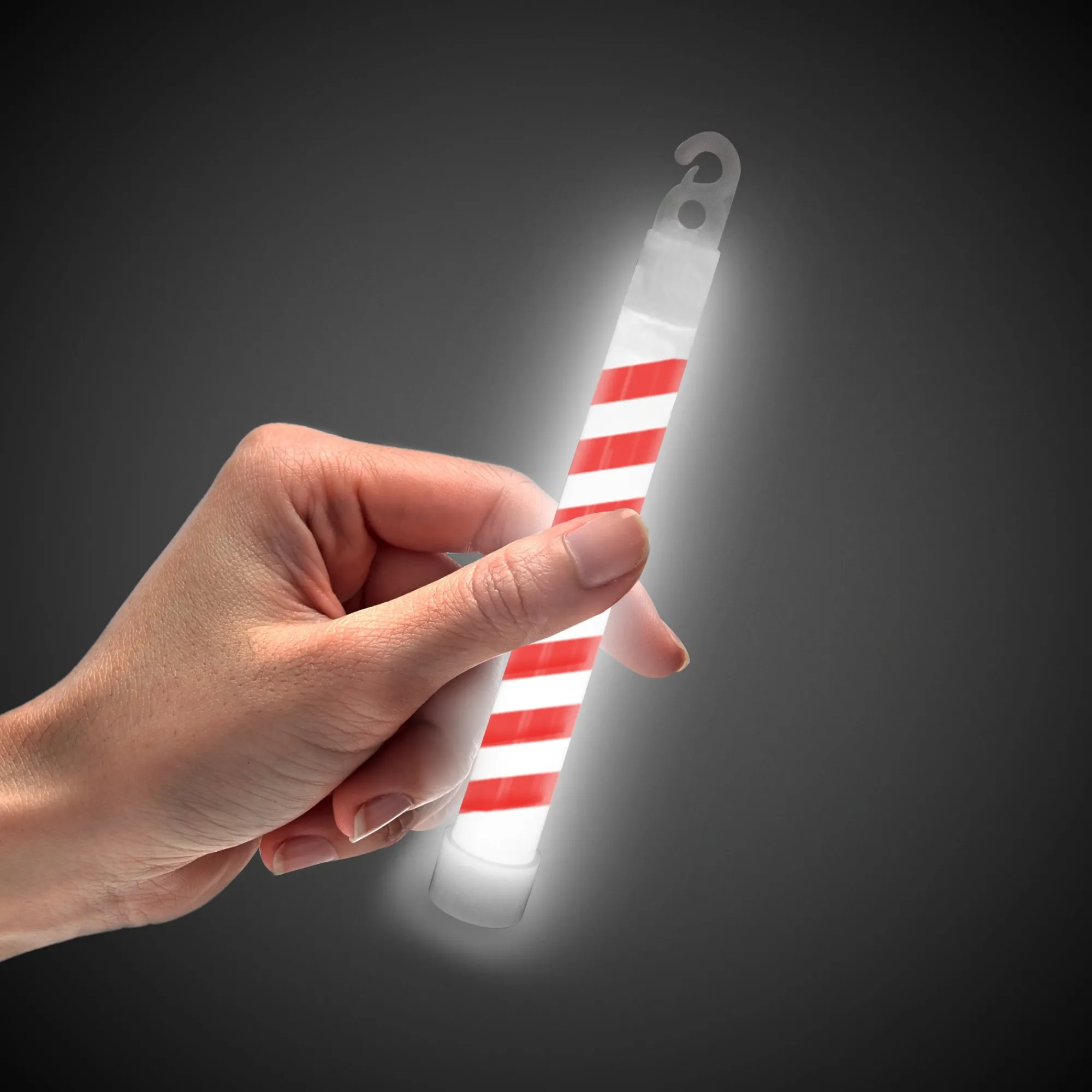 Clearance Windy City Novelties Candy Cane 6" Glow Sticks