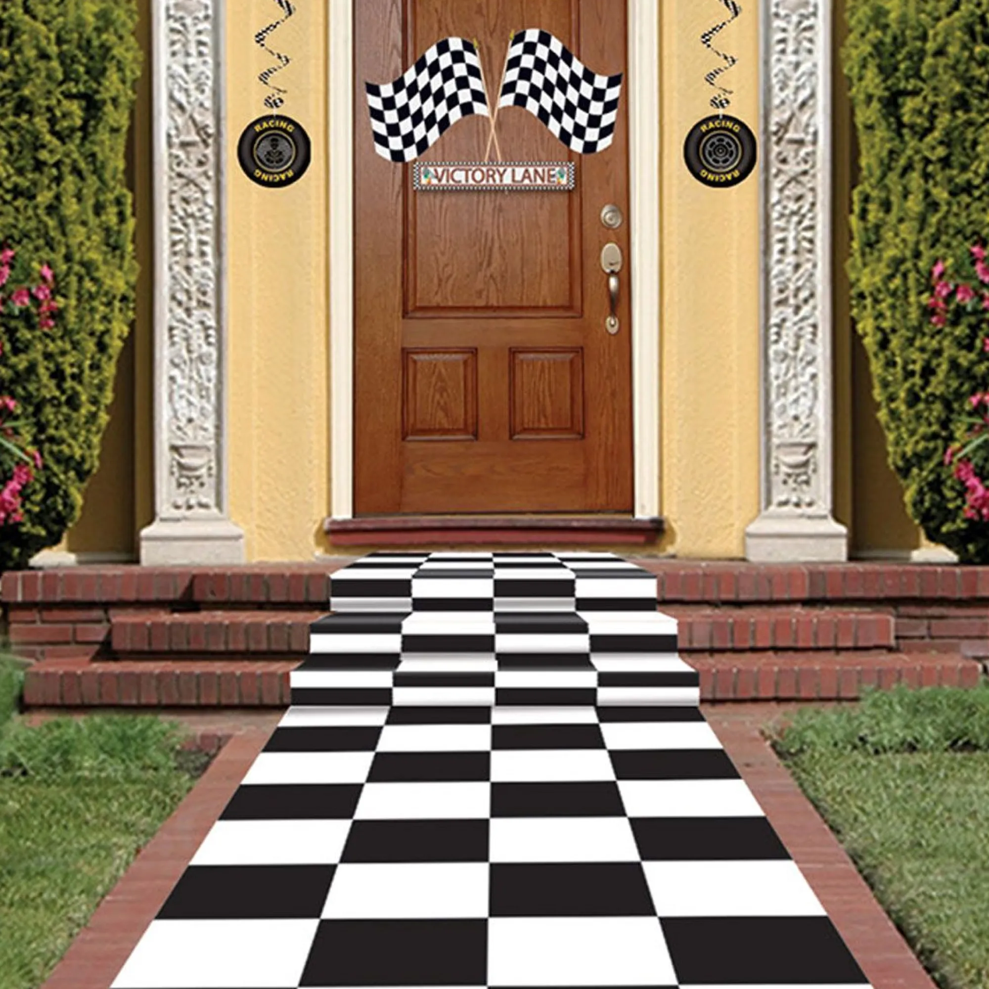 Online Windy City Novelties Checkered Floor Runner