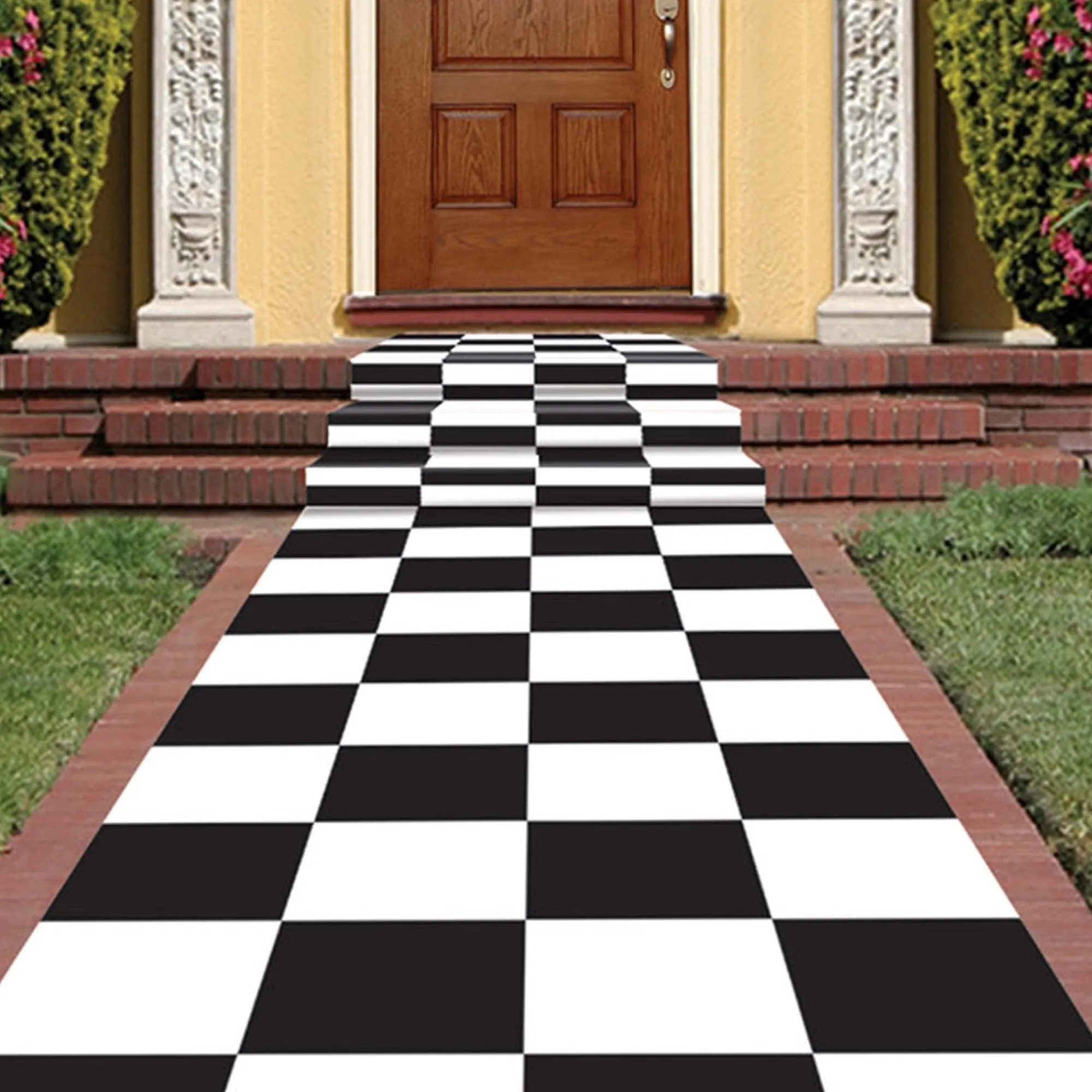 Online Windy City Novelties Checkered Floor Runner