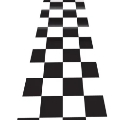 Online Windy City Novelties Checkered Floor Runner