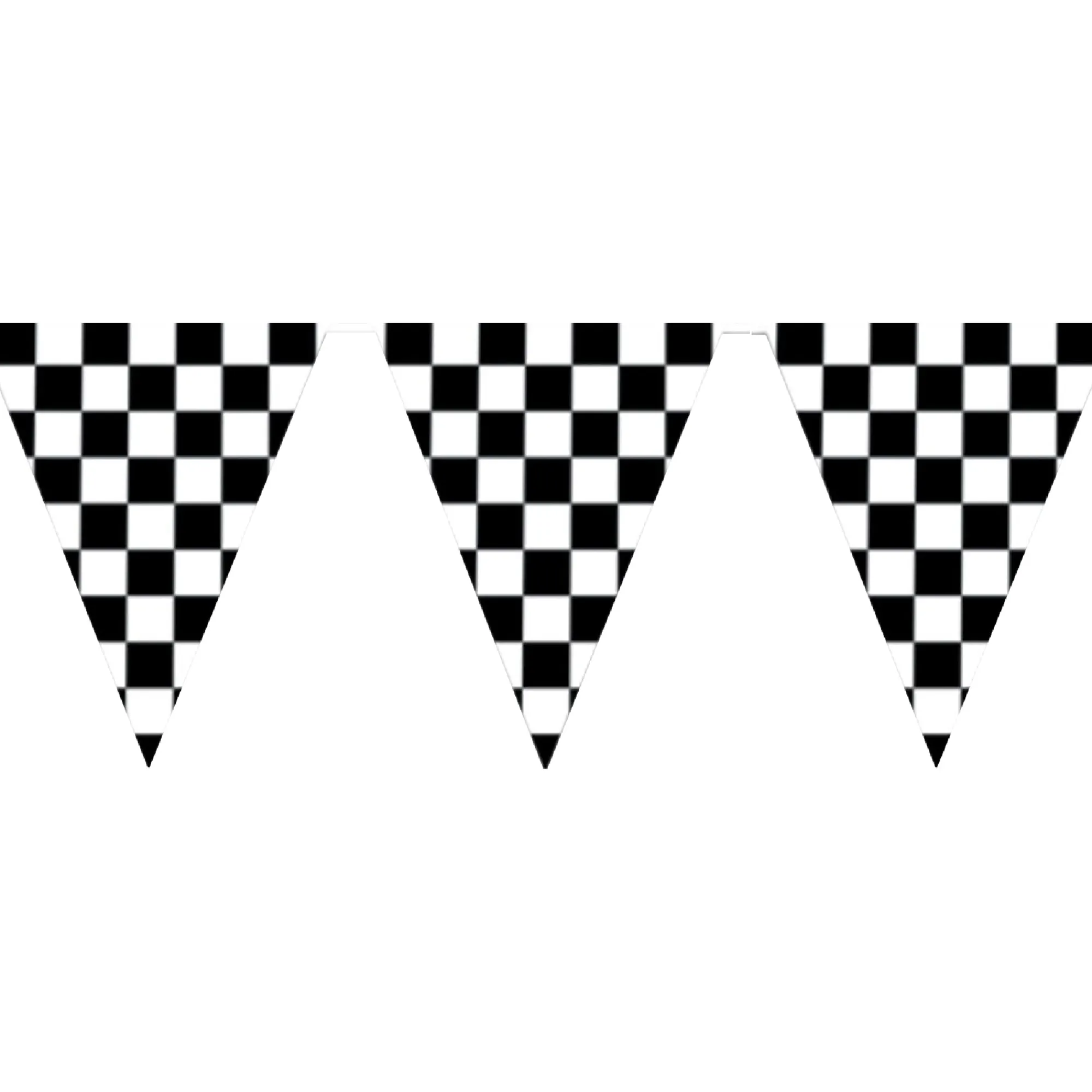 Windy City Novelties Checkered 30' Pennant Banner