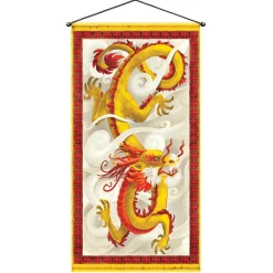 Clearance Windy City Novelties Chinese Dragon Door Panel