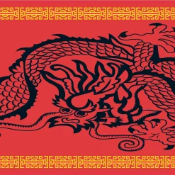 Best Windy City Novelties Chinese Dragon Table Runner
