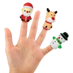 Windy City Novelties Christmas Finger Puppets Retail Display