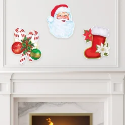Sale Windy City Novelties Christmas Plastic Cutouts
