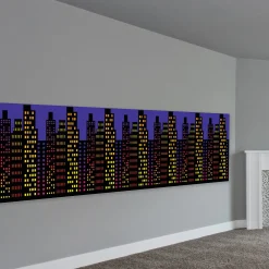 Sale Windy City Novelties City Skyline Room Roll