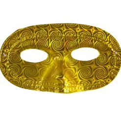 Sale Windy City Novelties Colorful Metallic Half Masks