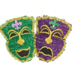 Clearance Windy City Novelties Comedy Tragedy Tinsel Hanging Decoration