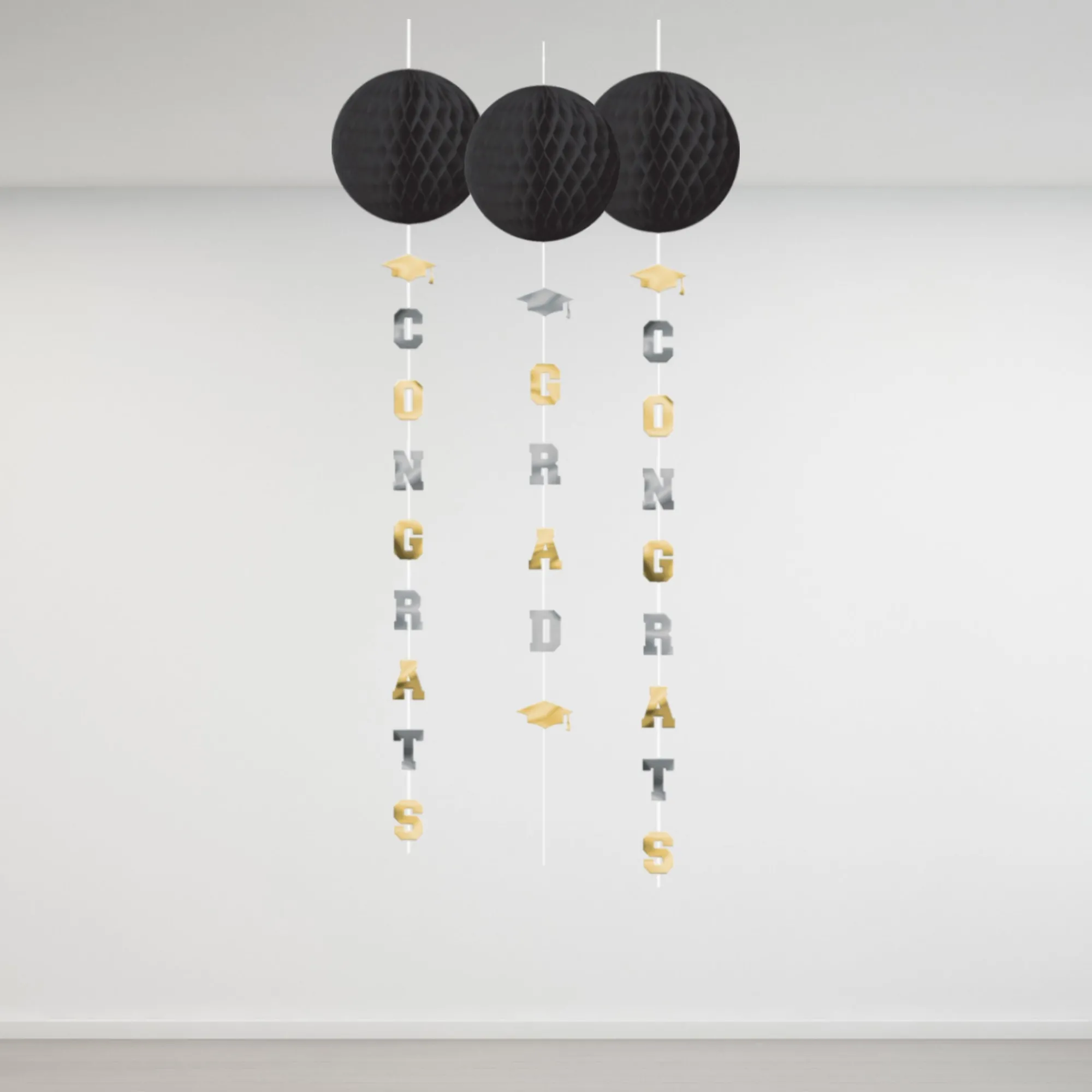 Discount Windy City Novelties Congrats Grad Honeycomb Danglers