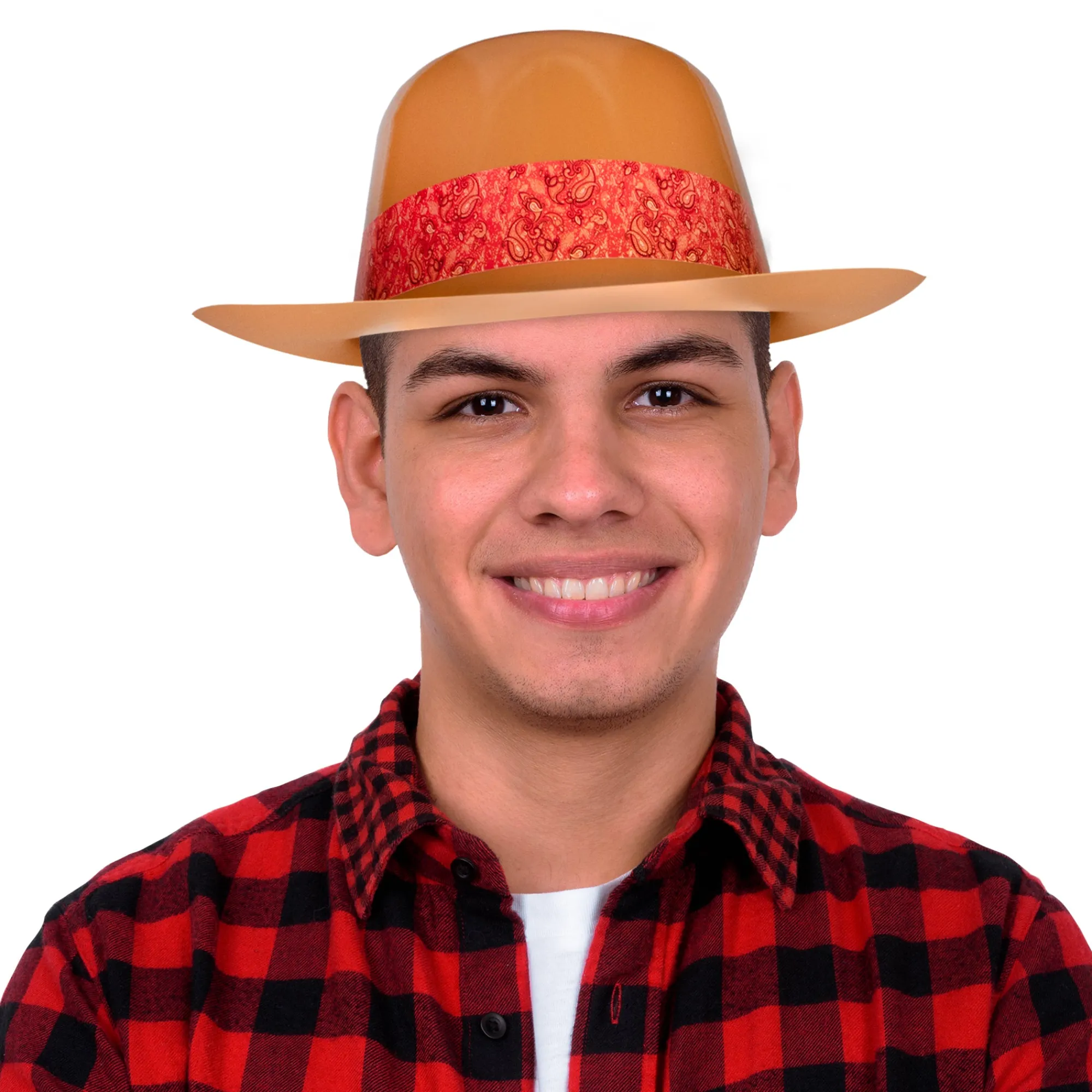 Sale Windy City Novelties Cowboy Hats with Red Bandanas