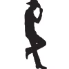 Hot Windy City Novelties Cowboy Silhouettes