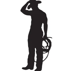 Hot Windy City Novelties Cowboy Silhouettes