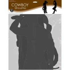 Hot Windy City Novelties Cowboy Silhouettes
