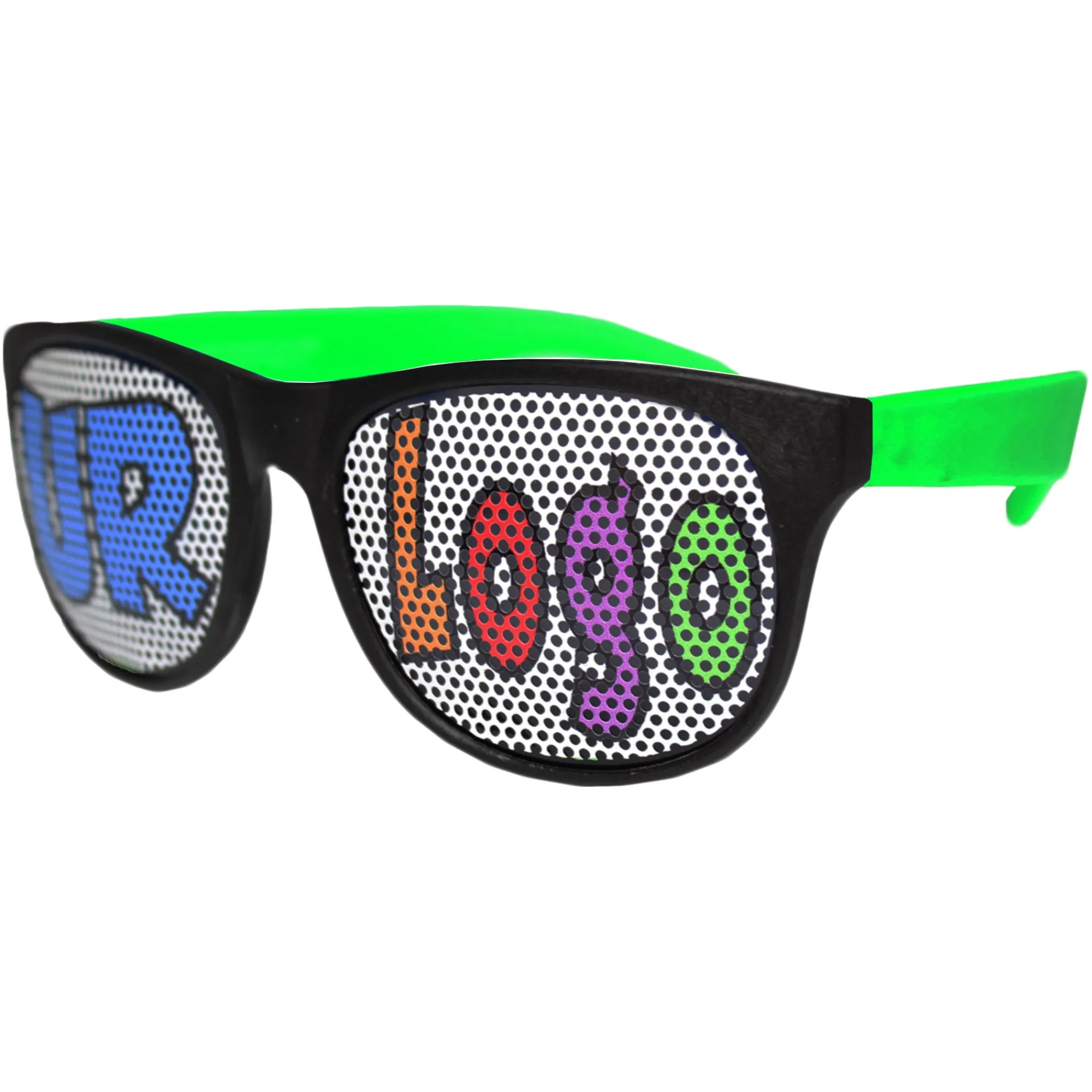 Best Windy City Novelties Custom Green Billboard Novelty Sunglasses