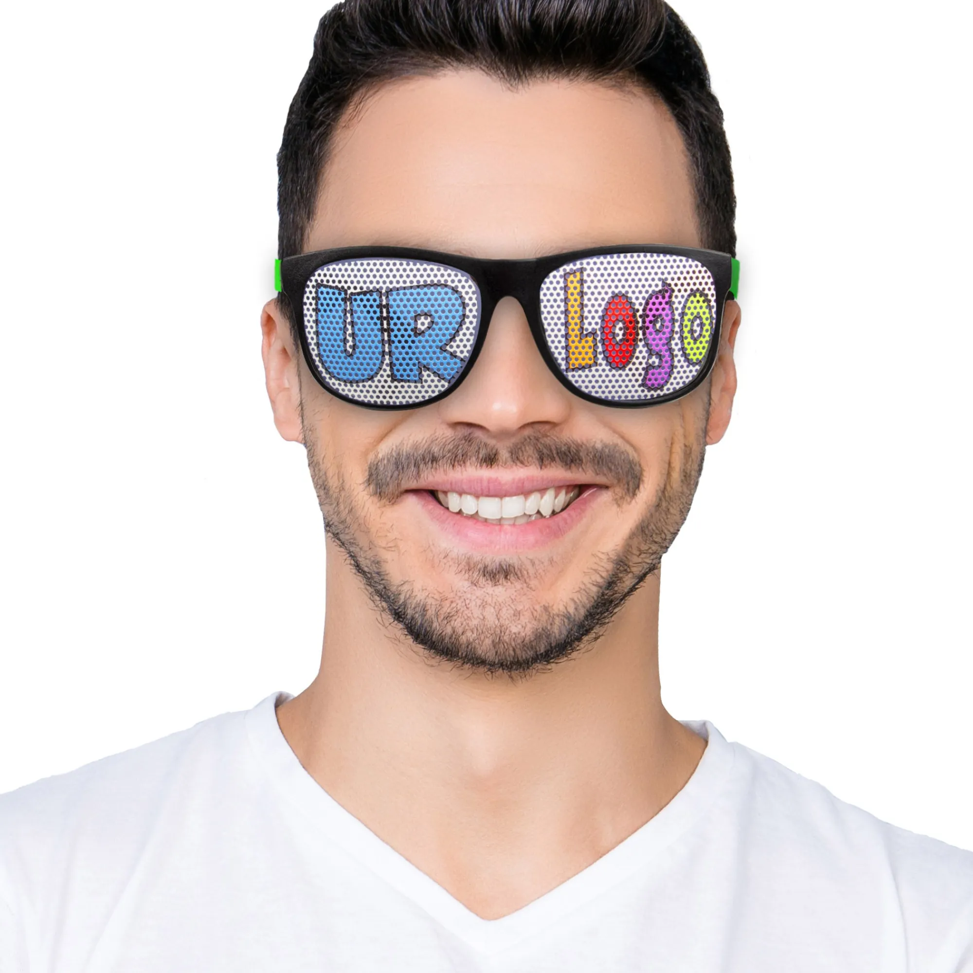Best Windy City Novelties Custom Green Billboard Novelty Sunglasses
