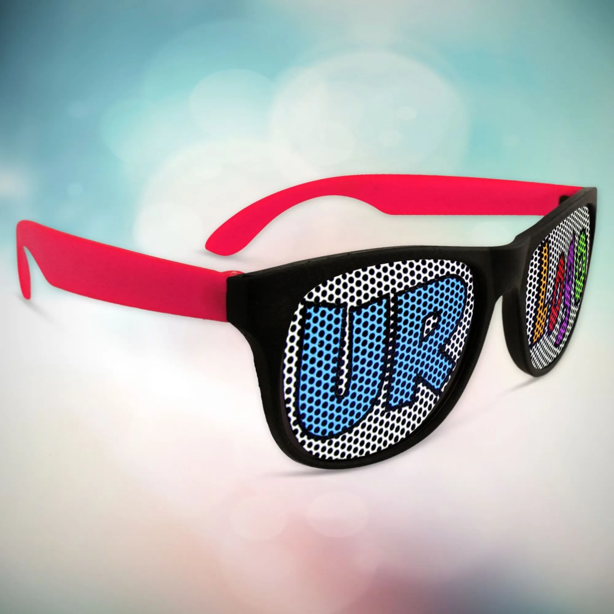 Outlet Windy City Novelties Custom Red Billboard Novelty Sunglasses