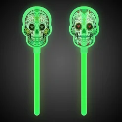 Windy City Novelties Day of the Dead Glow Wands Retail Counter Display