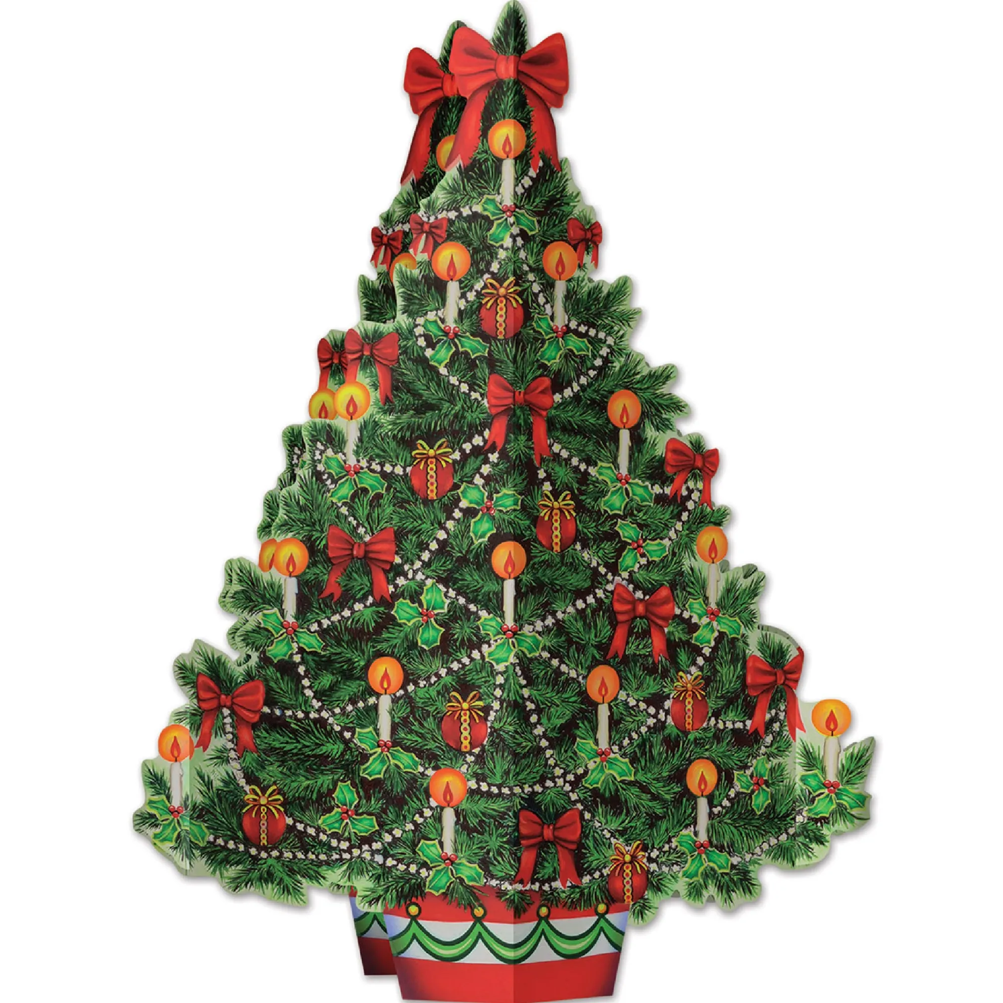 Best Windy City Novelties 3D Christmas Tree Centerpiece