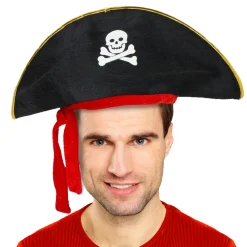 New Windy City Novelties Deluxe Pirate Felt Hat