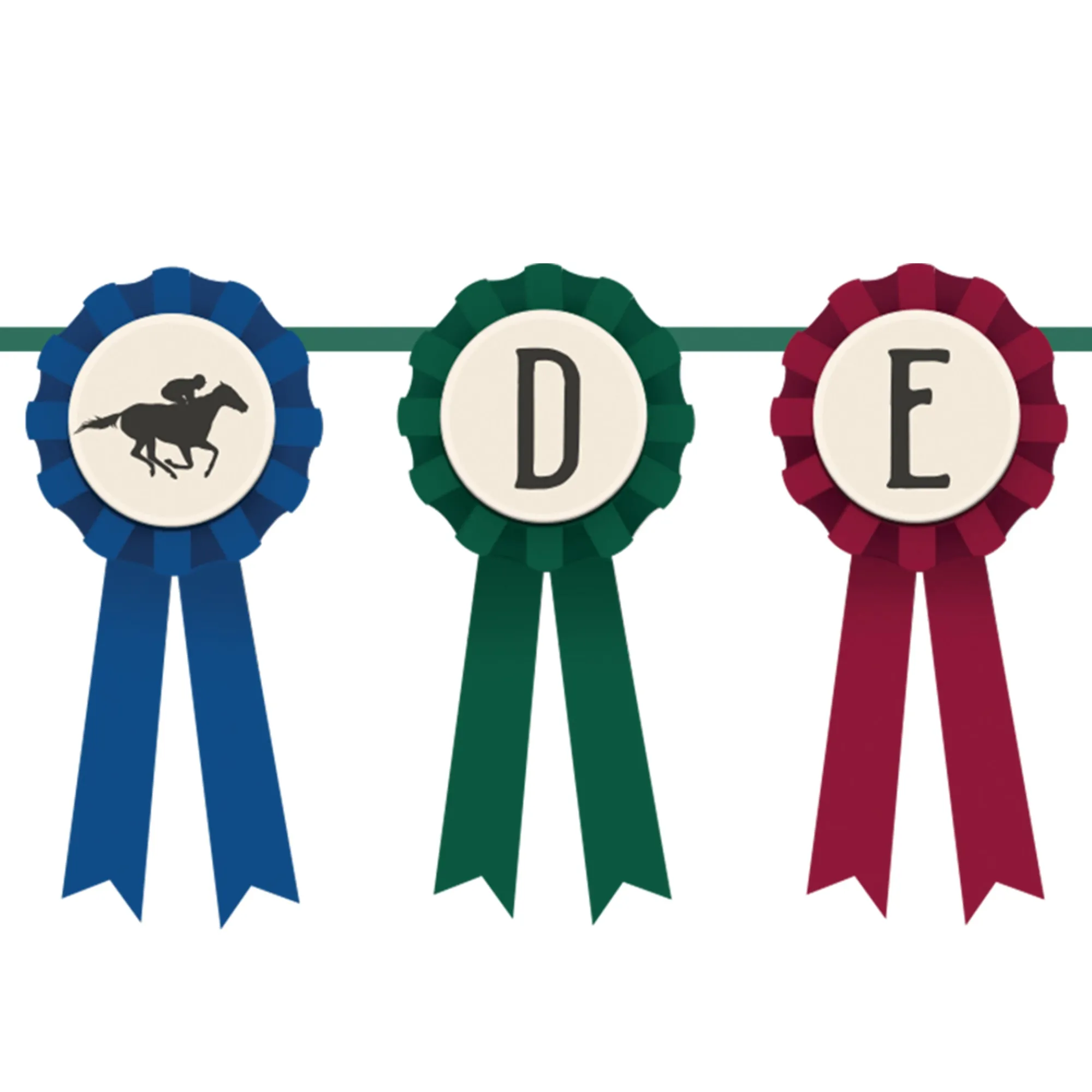 New Windy City Novelties Derby Day Award Ribbon Garland