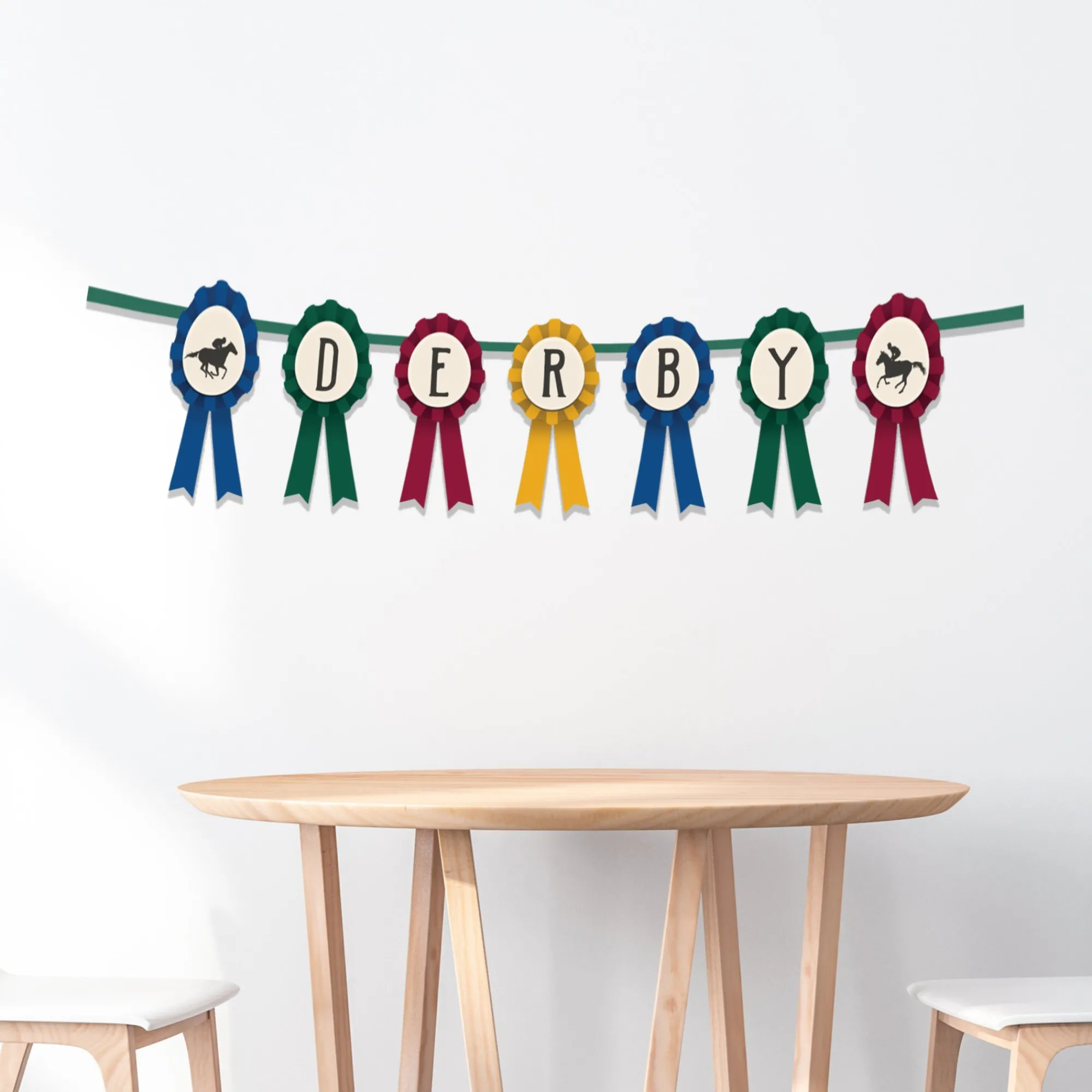 New Windy City Novelties Derby Day Award Ribbon Garland