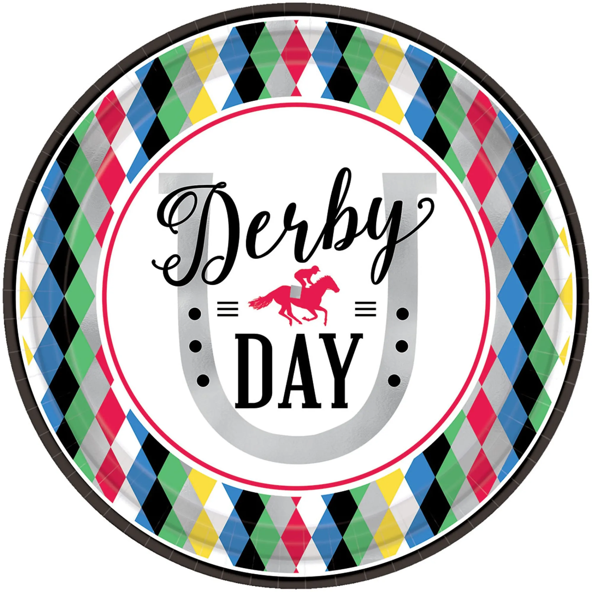 Clearance Windy City Novelties Derby Day 9" Plates