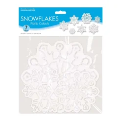 Discount Windy City Novelties Die-Cut Plastic Snowflakes