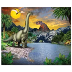 Clearance Windy City Novelties Dinosaur Wall Mural Backdrop