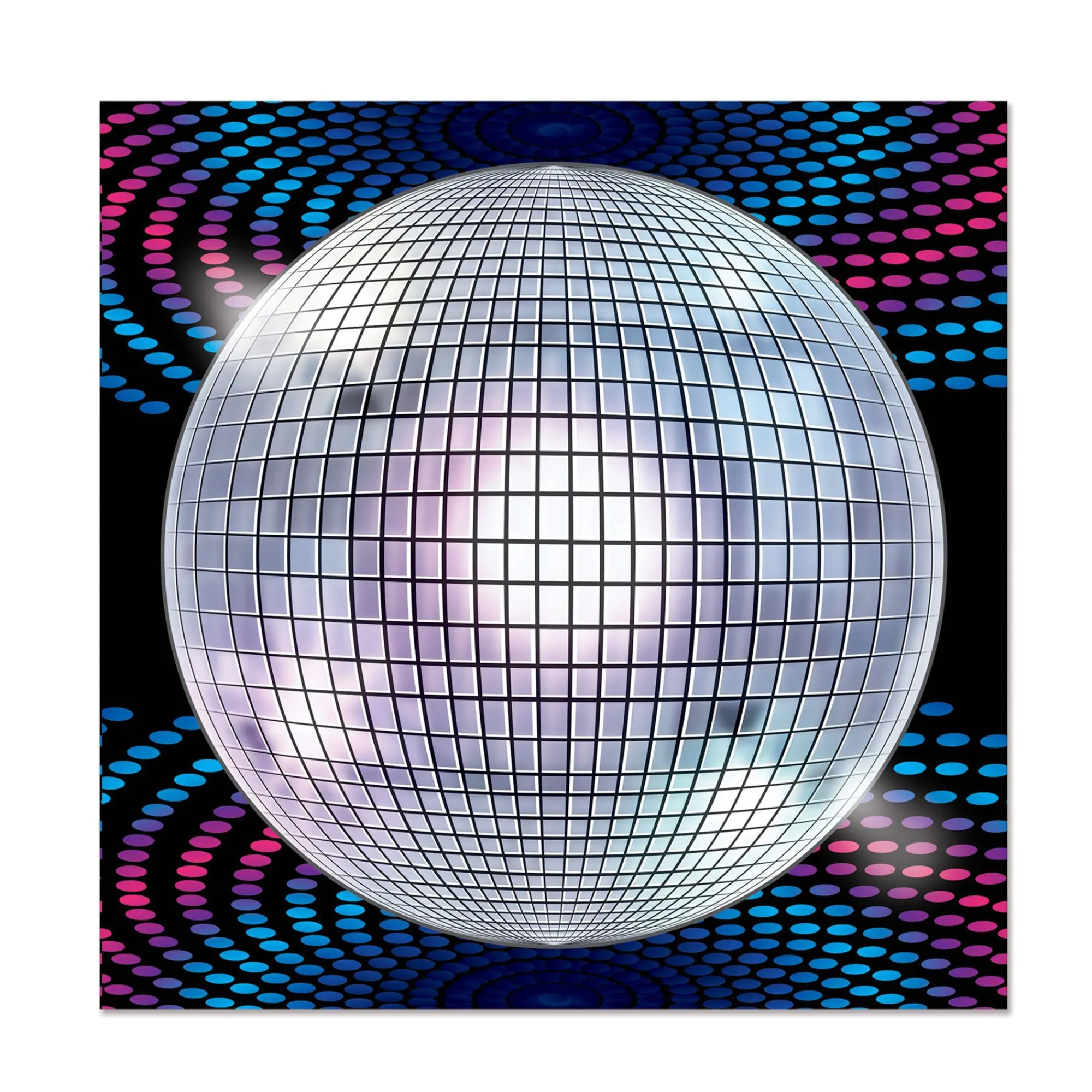 Discount Windy City Novelties Disco Ball Lunch Napkins