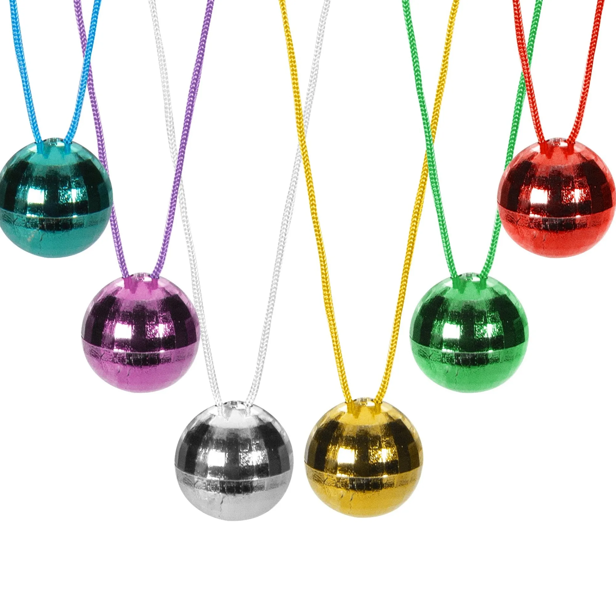 Discount Windy City Novelties Disco Ball Necklaces