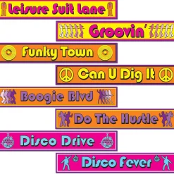 Online Windy City Novelties Disco Street Signs Cutouts