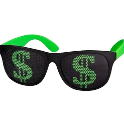 Hot Windy City Novelties Dollar Sign Novelty Sunglasses