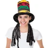 Hot Windy City Novelties Dreadlocks Rasta Hat