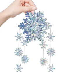 Clearance Windy City Novelties 3D Snowflake Hanging Decoration