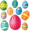 Hot Windy City Novelties Easter Egg Cutouts